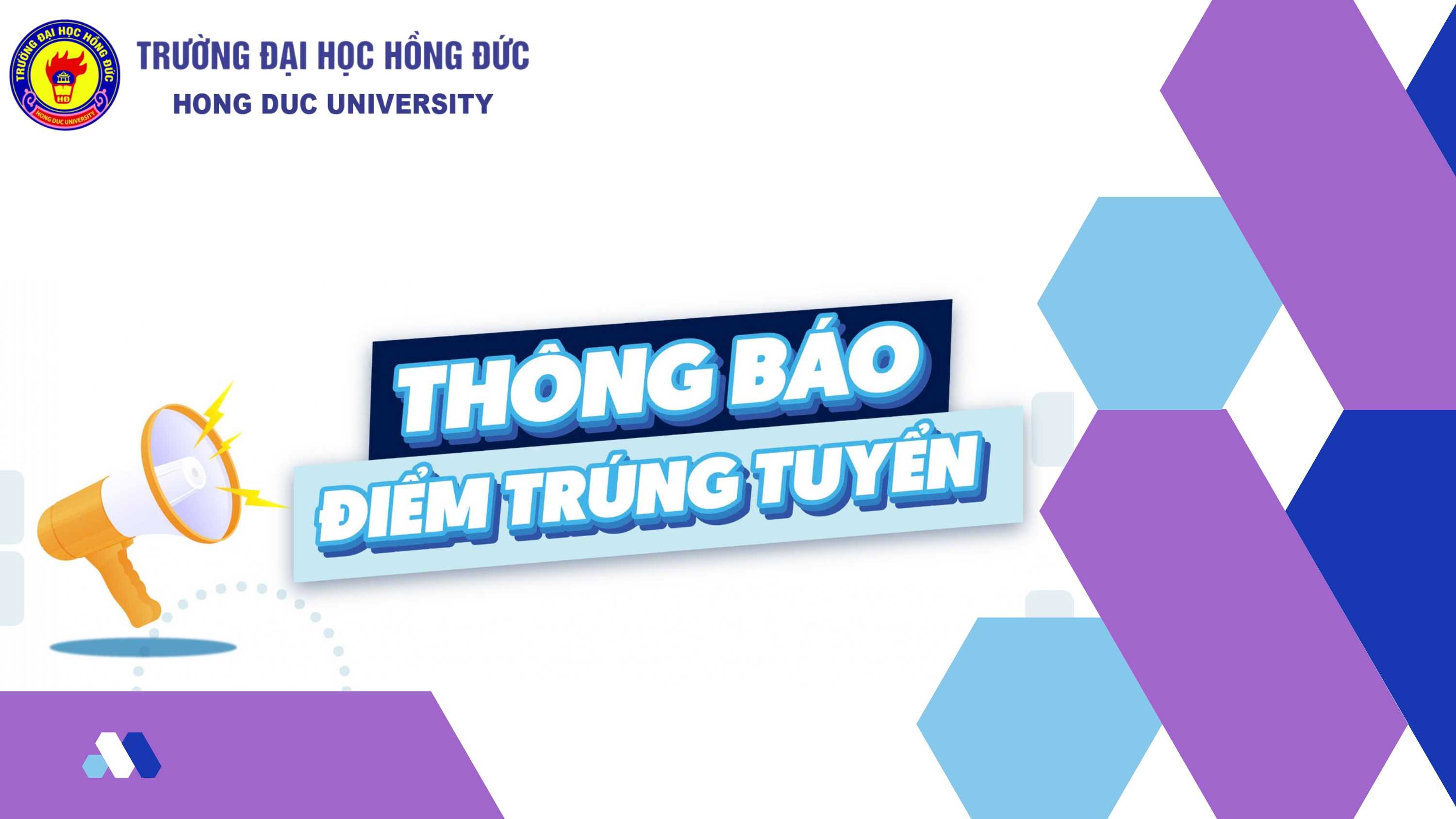 Thông báo trúng tuyển năm 2024